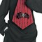 Boys Street Mime Costume Halloween Outfit Scary Vinyl Mask Necktie Top